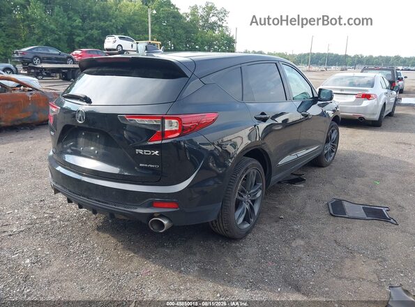 5J8TC2H6XNL010891 2022 ACURA RDX Black Trasero derecho