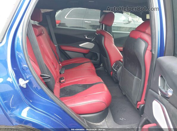 5J8TC2H6XRL003591 2024 ACURA RDX Blue Widok naklejki z numerem VIN