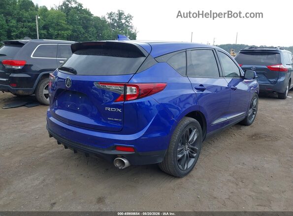 5J8TC2H6XRL003591 2024 ACURA RDX Blue Tył prawy