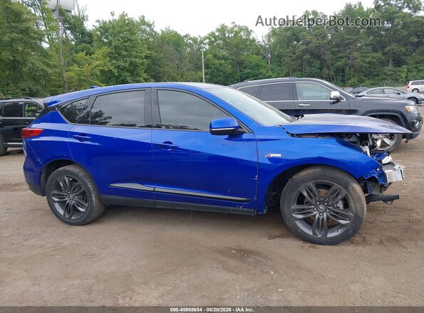5J8TC2H6XRL003591 2024 ACURA RDX Blue Widok wnętrza z tyłu