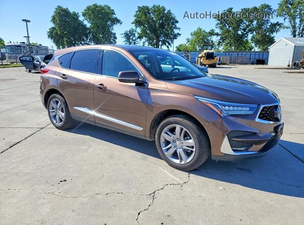 5J8TC2H70KL006112 2019 ACURA RDX Brown Przód prawy