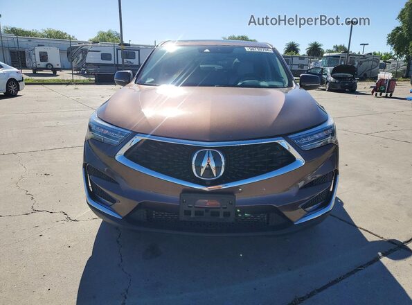 5J8TC2H70KL006112 2019 ACURA RDX Brown Widok z przodu