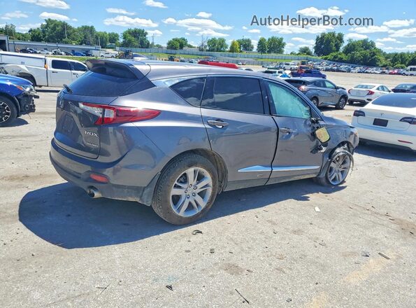 5J8TC2H70KL033990 2019 ACURA RDX Gray უკანა მარჯვენა