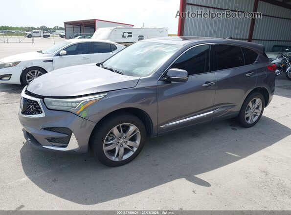 5J8TC2H70LL014129 2020 ACURA RDX Gray წინა მარცხენა ხედი სამი მეოთხედიდან