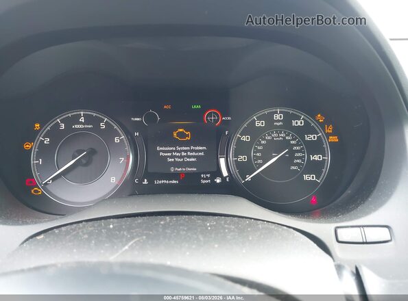 5J8TC2H70LL014129 2020 ACURA RDX Gray უკანა სავარძლების ხედი