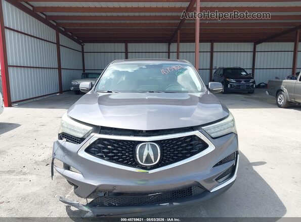 5J8TC2H70LL014129 2020 ACURA RDX Gray ხელსაწყოთა პანელის ხედი