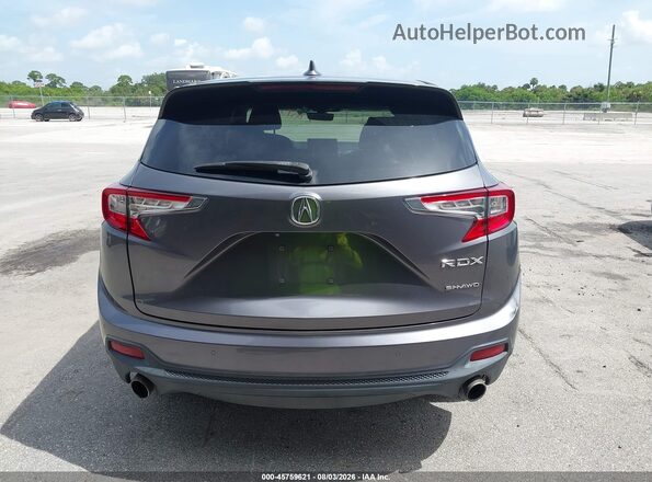 5J8TC2H70LL014129 2020 ACURA RDX Gray 