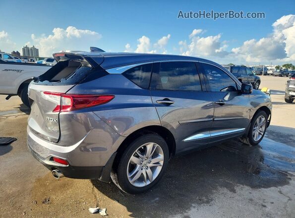 5J8TC2H70ML002211 2021 ACURA RDX Silver Հետևի աջ