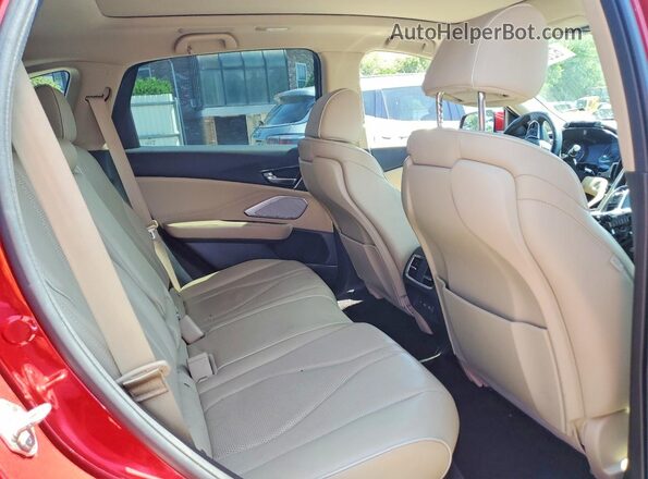 5J8TC2H71KL027700 2019 ACURA RDX Red Вид задньої частини салону
