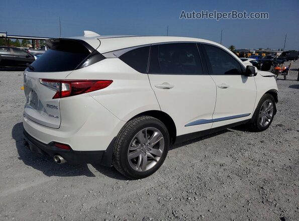 5J8TC2H72LL022345 2020 ACURA RDX White Trasero derecho