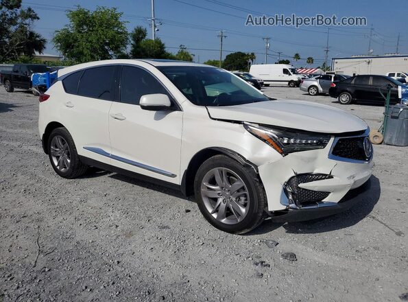 5J8TC2H72LL022345 2020 ACURA RDX White Delantero derecho