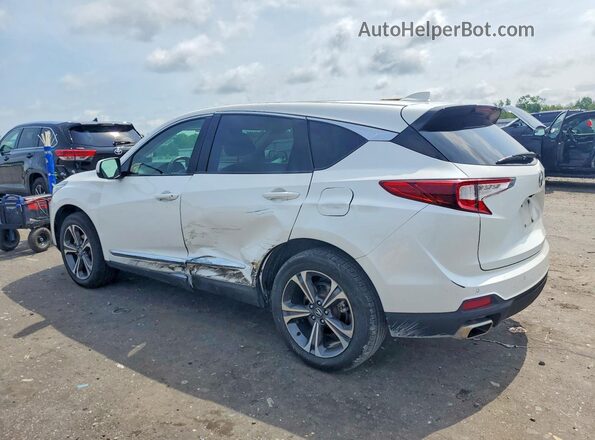 5J8TC2H72NL004592 2022 ACURA RDX White Trasero izquierdo