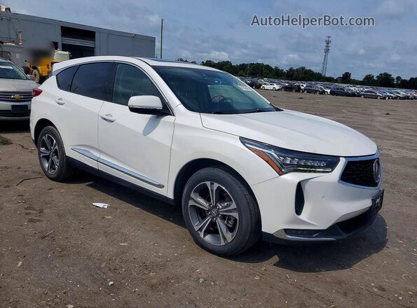 5J8TC2H72NL004592 2022 ACURA RDX White Delantero derecho