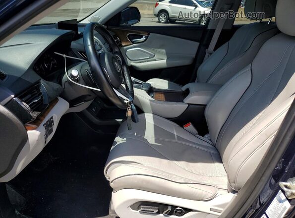 5J8TC2H79LL033889 2020 ACURA RDX Blue Vista interior delantera
