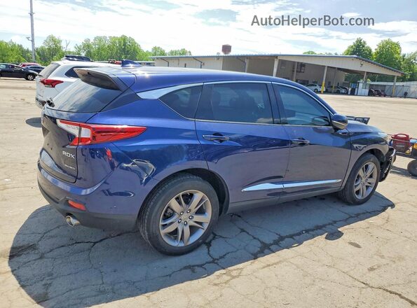 5J8TC2H79LL033889 2020 ACURA RDX Blue Trasero derecho