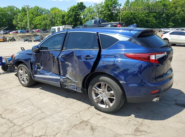 5J8TC2H79LL033889 2020 ACURA RDX Blue Trasero izquierdo