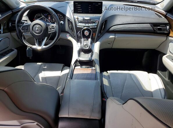 5J8TC2H79LL033889 2020 ACURA RDX Blue Vista del salpicadero