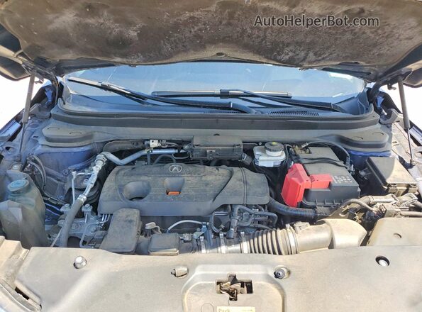 5J8TC2H79LL033889 2020 ACURA RDX Blue Vista del compartimento del motor