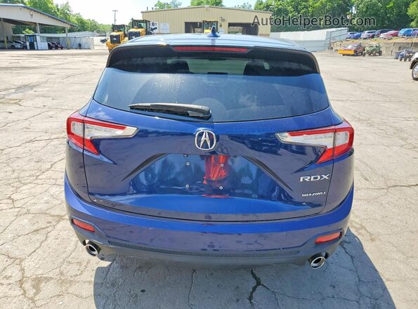 5J8TC2H79LL033889 2020 ACURA RDX Blue Vista trasera
