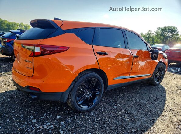 5J8TC2H79MY000198 2021 ACURA RDX Orange Задня права чверть
