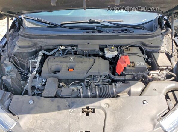 5J8TC2H80PL009317 2023 ACURA RDX Black Engine compartment view