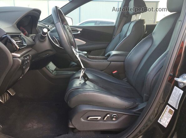 5J8TC2H88NL016819 2022 ACURA RDX Черный Вид салона спереди