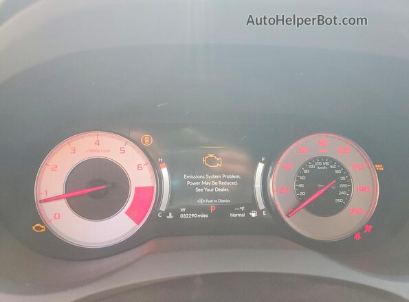 5J8TC2H8XPL022012 2023 ACURA RDX White Instrument cluster view