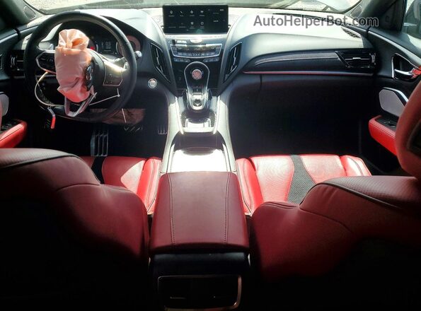 5J8TC2H8XPL022012 2023 ACURA RDX White Dashboard view