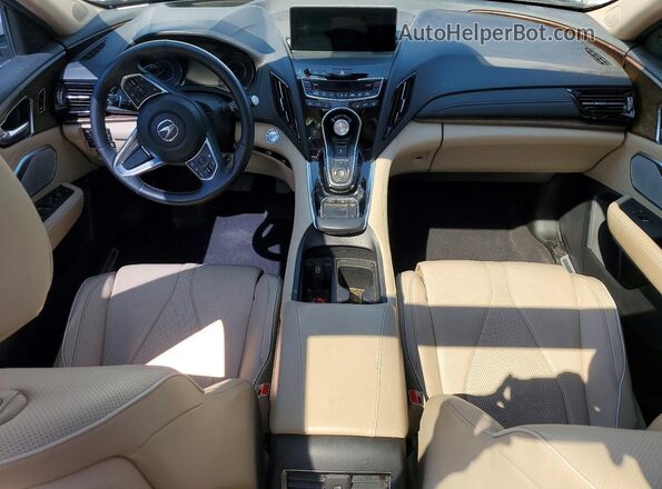 5J8TC2H94LL801909 2020 ACURA RDX White Dashboard view