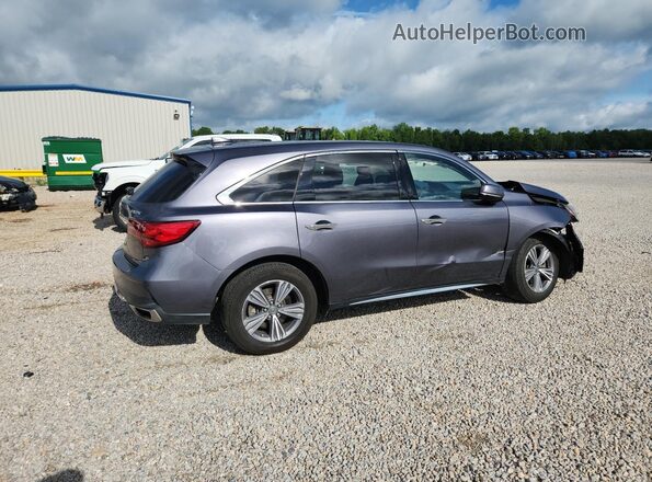 5J8YD3H3XLL011745 2020 ACURA MDX Gray Trasero derecho