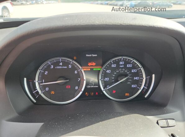 5J8YD3H3XLL011745 2020 ACURA MDX Gray Vista del cuadro de instrumentos