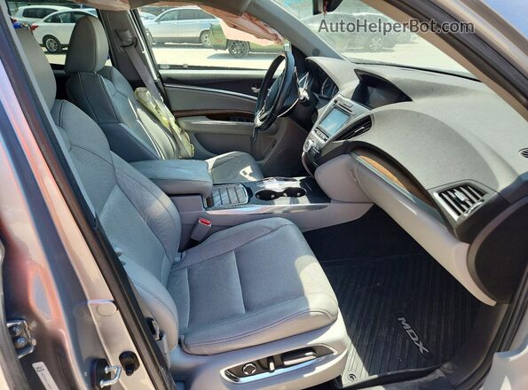 5J8YD3H54LL008857 2020 ACURA MDX Silver Vista interior delantera