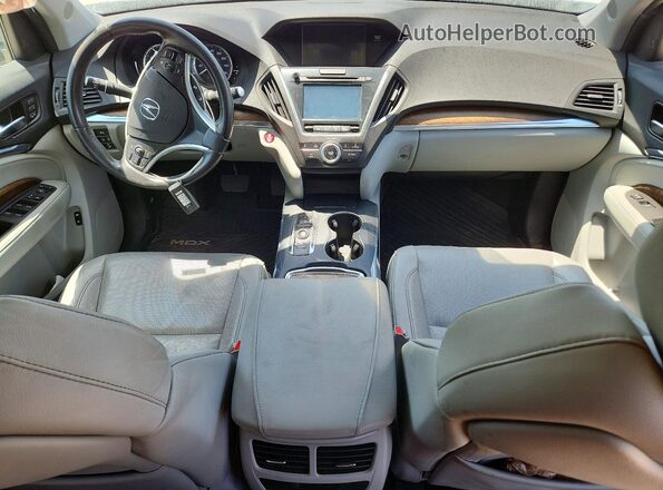 5J8YD3H54LL008857 2020 ACURA MDX Silver Vista del salpicadero