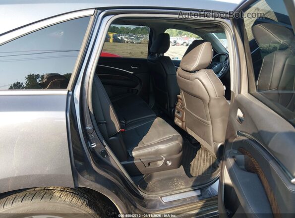 5J8YD3H57LL003636 2020 ACURA MDX Gray Vista de la etiqueta del VIN