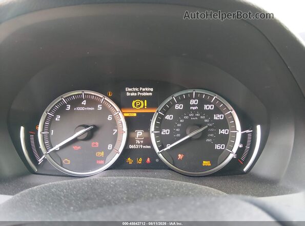 5J8YD3H57LL003636 2020 ACURA MDX Gray Vista de los asientos traseros