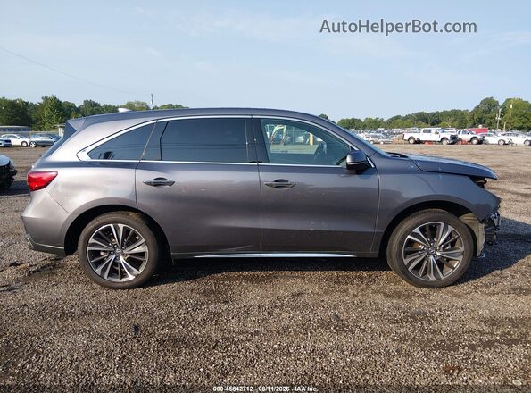 5J8YD3H57LL003636 2020 ACURA MDX Gray Vista interior de 360 grados