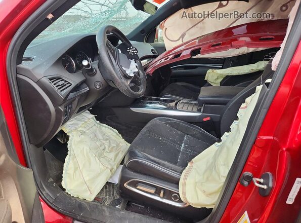 5J8YD4H03LL012764 2020 ACURA MDX Red წინა სალონის ხედი