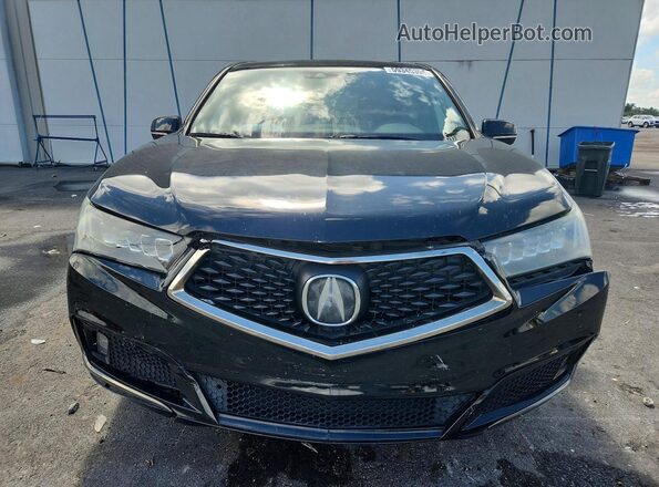 5J8YD4H08LL017135 2020 ACURA MDX Black Front view