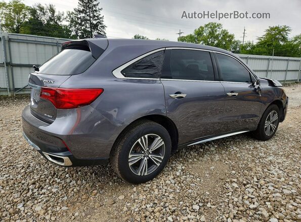 5J8YD4H32JL007286 2018 ACURA MDX Gray Trasero derecho