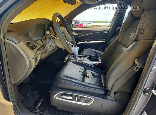 5J8YD4H32LL038282 2020 ACURA MDX Gray Front interior view