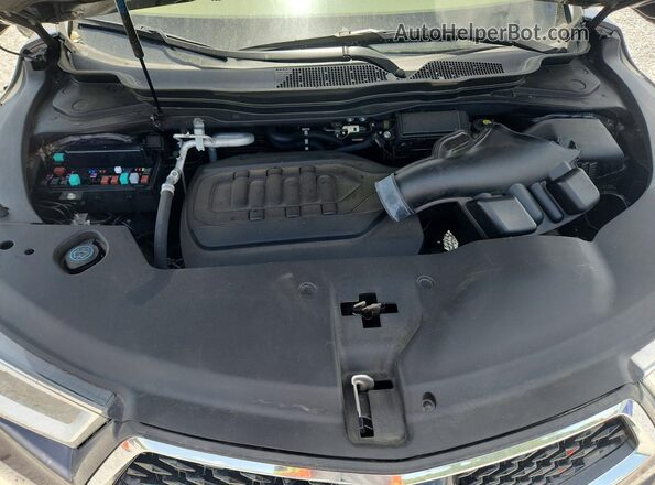 5J8YD4H32LL038282 2020 ACURA MDX Gray Rear interior view