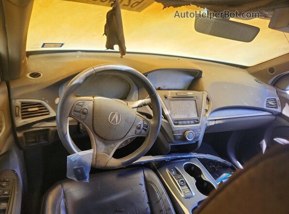 5J8YD4H32LL038282 2020 ACURA MDX Gray Dashboard view