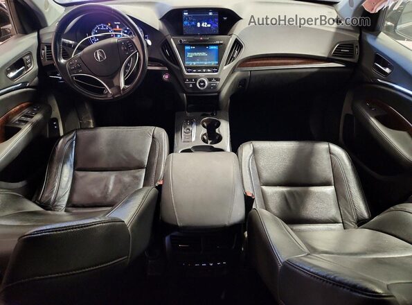 5J8YD4H36LL000070 2020 ACURA MDX Black Вид панелі приладів