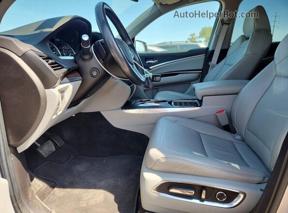 5J8YD4H37LL036852 2020 ACURA MDX Silver Vista interior delantera