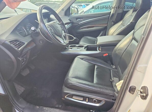 5J8YD4H38LL023074 2020 ACURA MDX White Widok wnętrza z przodu