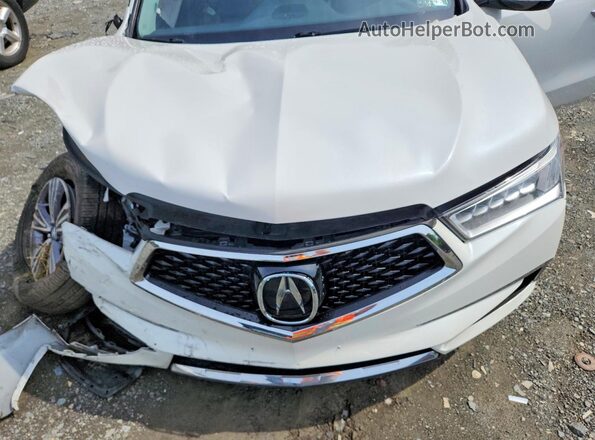 5J8YD4H38LL051263 2020 ACURA MDX White Vista del compartimento del motor