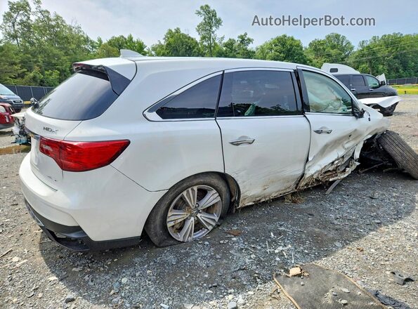 5J8YD4H38LL051263 2020 ACURA MDX White Trasero derecho