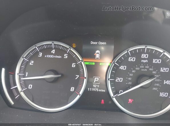 5J8YD4H52LL030278 2020 ACURA MDX Gray Vista de los asientos traseros