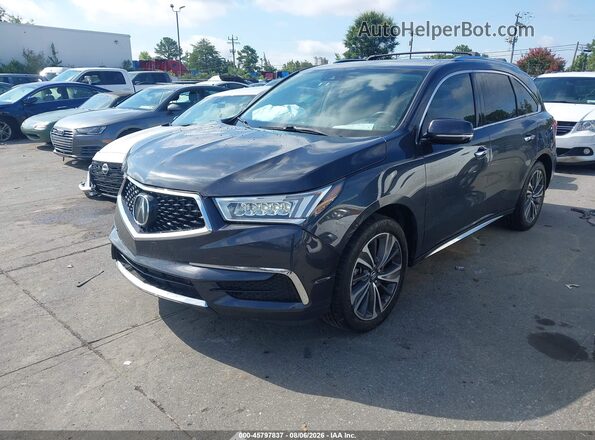 5J8YD4H52LL030278 2020 ACURA MDX Gray Vista tres cuartos delantera izquierda