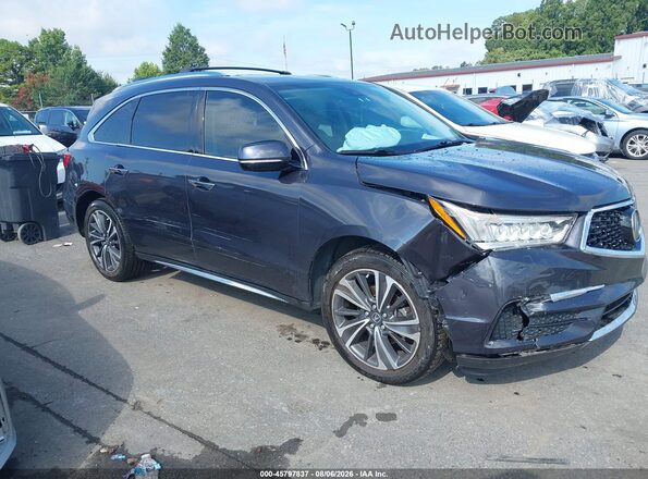5J8YD4H52LL030278 2020 ACURA MDX Gray Vista interior trasera